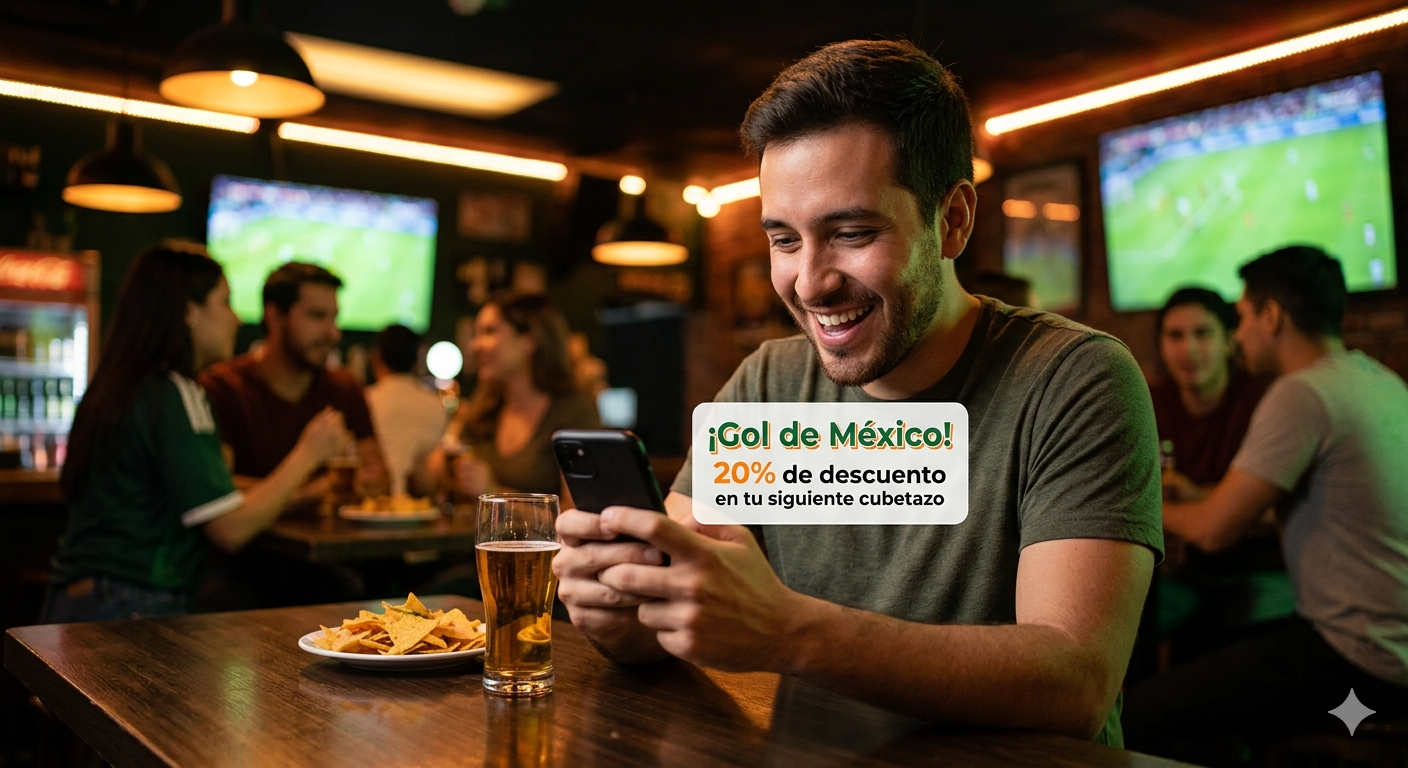 Cliente recibiendo cupón